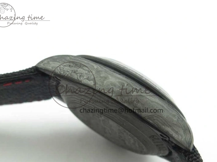 Red Carbon Daytona Carbon on Strap Hand OMF Dial Edition Nylon Black Black A4130 Best DIW 1121